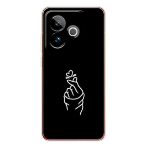Чехлы (Знак сердечка) на Realme GT 7T (Знак Сердечка)