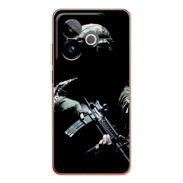 Чехол с рисунком «ЗСУ снайпер» для Realme GT 7T Чехол с рисунком «ЗСУ снайпер» для Realme GT 7T