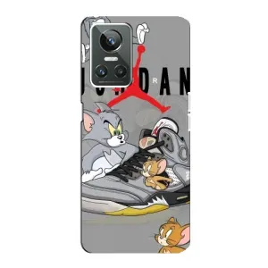 Силиконовый Чехол Nike Air Jordan на Реалми ГТ Нео 3 (Air Jordan)