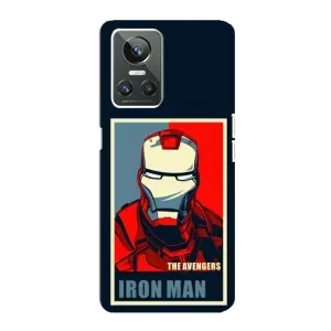Чехол Супергерой Железный человек на Realme GT Neo 3 (Art Iron man)
