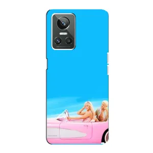 Силиконовый Чехол Барби Фильм на Realme GT Neo 3 (Барби и Кен)