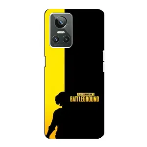 Чохол (TPU) з картинкою "Лого Пабг" на Реалмі ГТ Нео 3 (Battlegrounds)