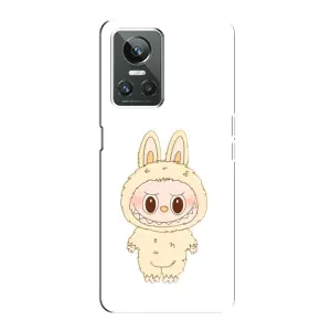Чохол з принтом Лабубу для Realme GT Neo 3 (Бежевий Лабубу)