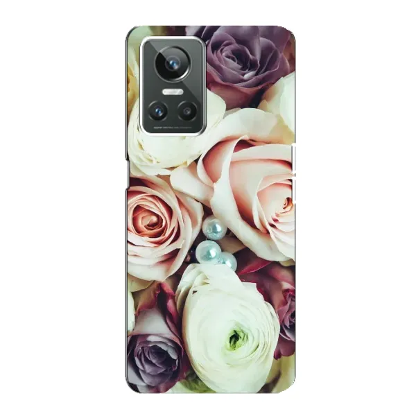 Чехол с рисунком «Букет РОЗ» для Realme GT Neo 3