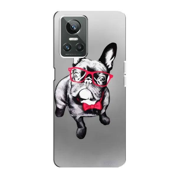 Чехол с рисунком «Бульдог в очках» для Realme GT Neo 3 Чехол с рисунком «Бульдог в очках» для Realme GT Neo 3