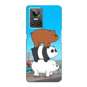 Чехлы с Пандами на Realme GT Neo 3 (Друзья)