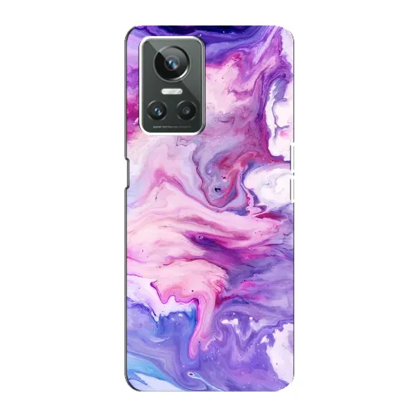 Чехол с рисунком «Фиолетовый мрамор» для Realme GT Neo 3 Чехол с рисунком «Фиолетовый мрамор» для Realme GT Neo 3
