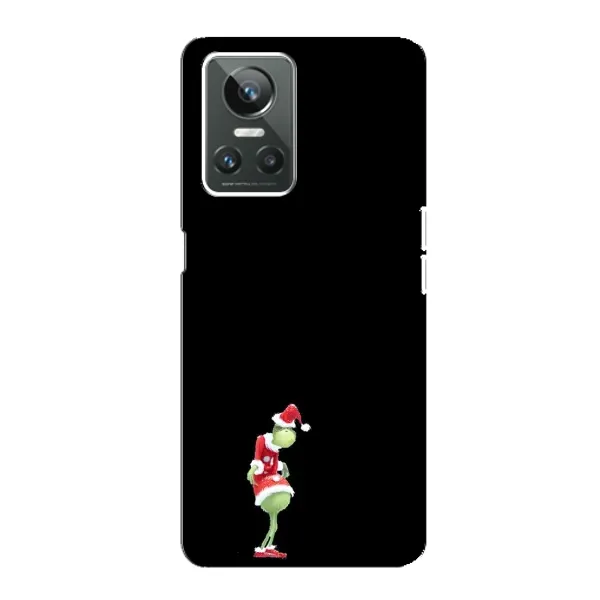 Чехол с рисунком «Гринч на чорном» для Realme GT Neo 3 Чехол с рисунком «Гринч на чорном» для Realme GT Neo 3