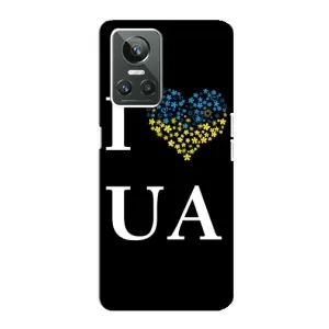 Силиконовый Чехол на Realme GT Neo 3 (Я-Украина) (I Love UA)