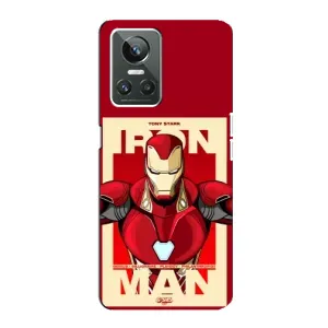 Чехол Супергерой Железный человек на Realme GT Neo 3 (Iron man)
