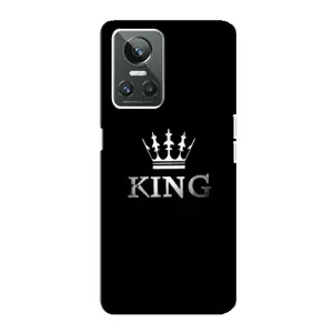 Чехол (Корона на чёрном фоне) для Реалми ГТ Нео 3 (KING)