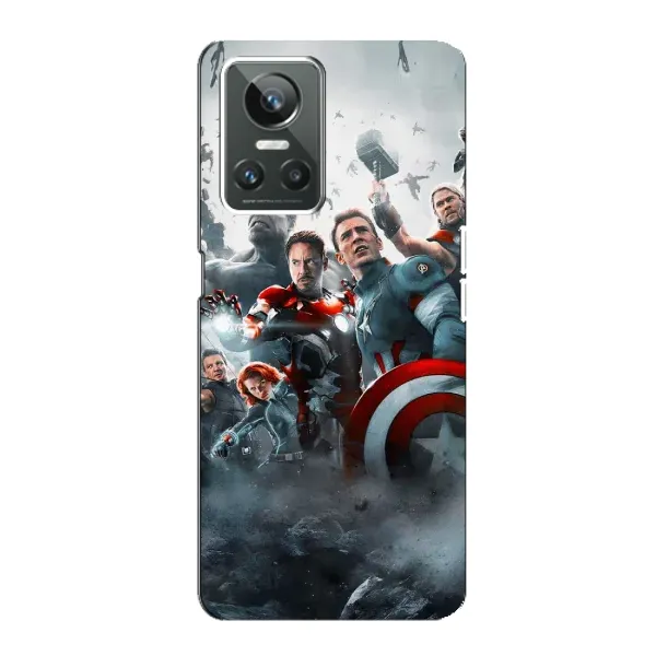 Чехол с рисунком «Команда марвел» для Realme GT Neo 3 Чехол с рисунком «Команда марвел» для Realme GT Neo 3