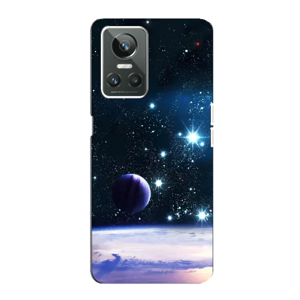Чехол с рисунком «Космический вид» для Realme GT Neo 3