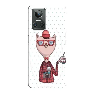 Чехол на тематику: Коты для Realme GT Neo 3 (Кот аристократ)