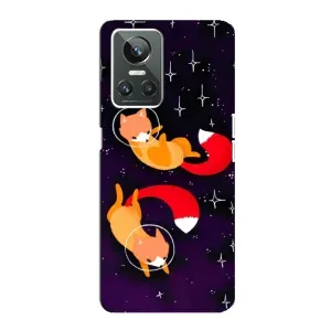 Чехол с Лисичкой для Realme GT Neo 3 (Лисы)