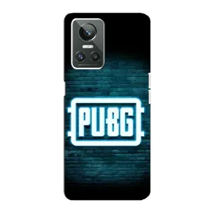 Чохол (TPU) з картинкою "Лого Пабг" на Реалмі ГТ Нео 3 (Лого PUBG)
