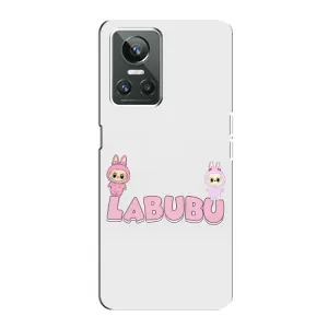 Чохол з принтом Лабубу для Realme GT Neo 3 (Логотип Лабубу)