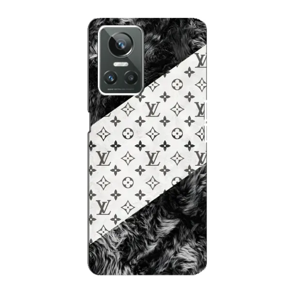 Чехол с рисунком «LV на белом» для Realme GT Neo 3