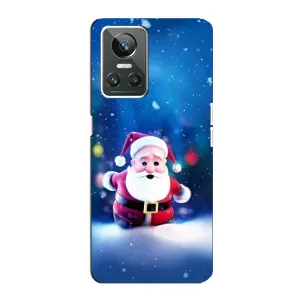 Чехлы на Новый Год Realme GT Neo 3 (Маленький Дед Мороз)