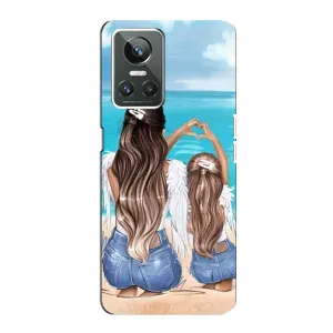 Чехлы для МАМЫ на Realme GT Neo 3 (Мама и дочь)