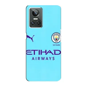 Силиконовые Чехлы принт Футбол на Realme GT Neo 3 (Man City)