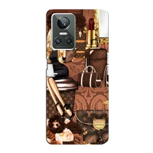 Чехол Стиль Louis Vuitton на Realme GT Neo 3 (Мода Луи Виттон)