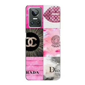 Чехол (Dior, Prada, YSL, Chanel) для Realme GT Neo 3 (Модница)