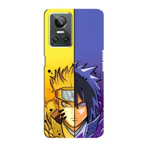 Купить Чехлы на телефон с принтом Anime для Realme GT Neo 3 (Naruto Vs Sasuke)