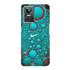 Силиконовый Чехол на Realme GT Neo 3 с картинкой Nike (Найк зеленый)