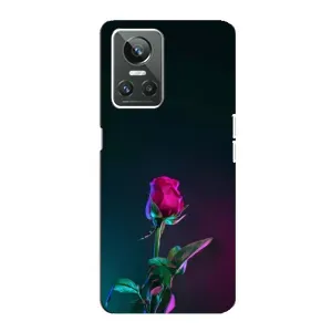 Чехлы с принтом Розочки для Realme GT Neo 3 (Ночная роза)
