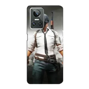 Чохол з картинкою "Герой Pubg" на Realme GT Neo 3 (Пабг)