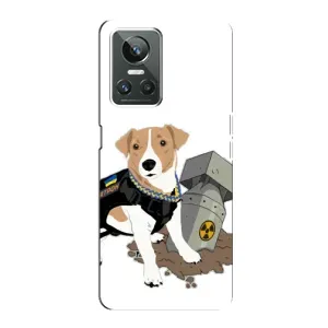 Чехол с принтом Собаки Патрон для Realme GT Neo 3 (Пёс Патрон с ракетой)