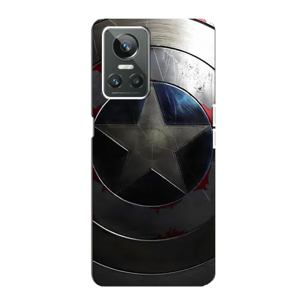 Чехол с рисунком «Ретро Щит Капитана» для Realme GT Neo 3 Чехол с рисунком «Ретро Щит Капитана» для Realme GT Neo 3