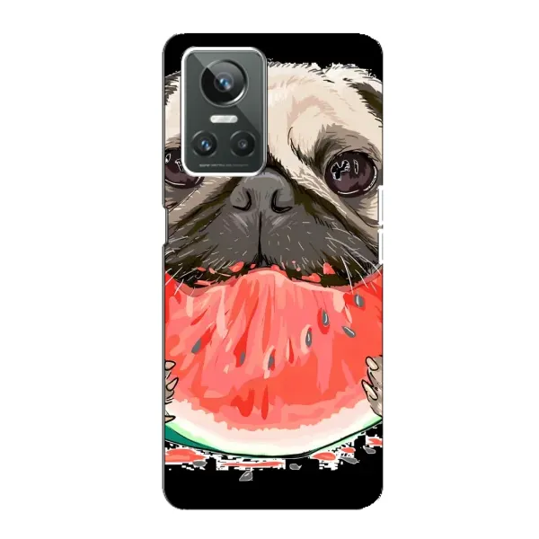 Чехол с рисунком «Смешной Мопс» для Realme GT Neo 3 Чехол с рисунком «Смешной Мопс» для Realme GT Neo 3