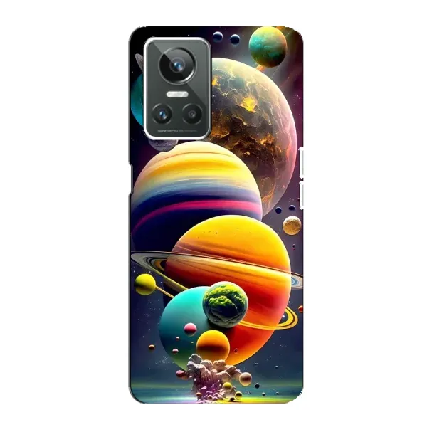 Чехол с рисунком «Солнечна система» для Realme GT Neo 3