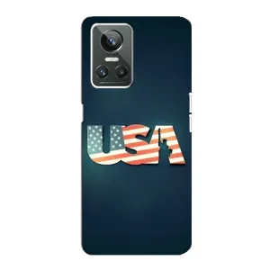 Чохол Прапор USA для Realme GT Neo 3 (USA)