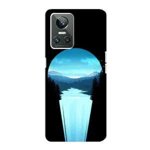 Літній Чохол на Realme GT Neo 3 (Синій Водоспад)