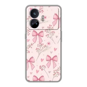 Чехол банты для Realme GT Neo 5 (Банты с цветами)