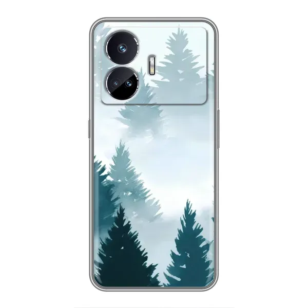 Чехол с рисунком «Горный лес» для Realme GT Neo 5 Чехол с рисунком «Горный лес» для Realme GT Neo 5