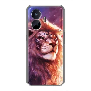 Чехол с картинкой на Realme GT Neo 5 (Красочный ЛЕВ)