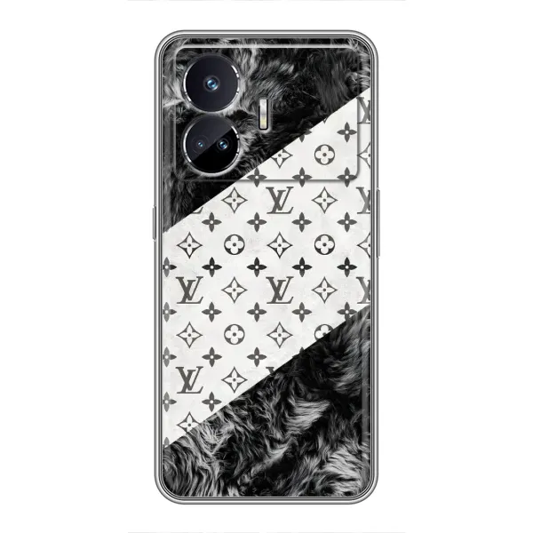 Чехол с рисунком «LV на белом» для Realme GT Neo 5 Чехол с рисунком «LV на белом» для Realme GT Neo 5