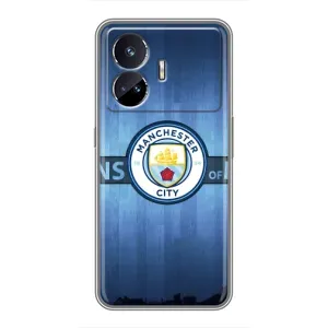 Силиконовые Чехлы принт Футбол на Realme GT Neo 5 (ManCity)