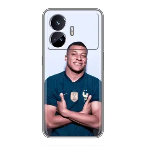 Чохол (TPU) з Футболістом на Realme GT Neo 5 (Мбаппешичка)