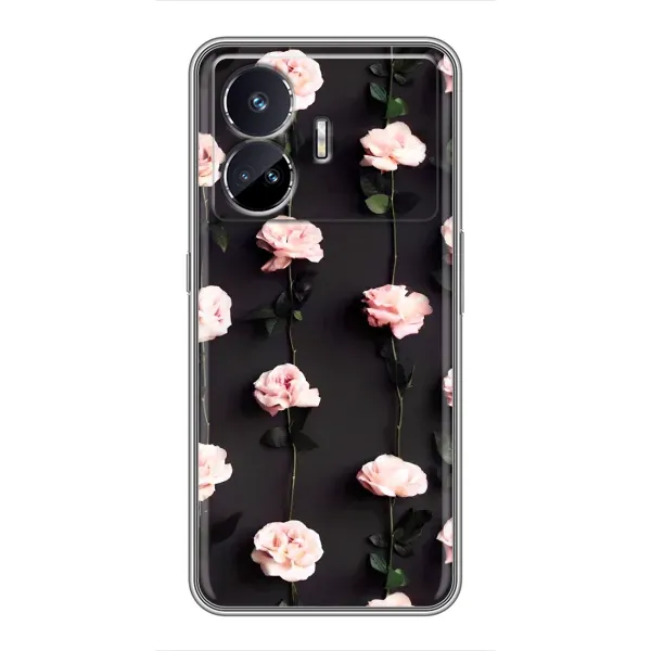 Чехол с рисунком «Розы» для Realme GT Neo 5 Чехол с рисунком «Розы» для Realme GT Neo 5
