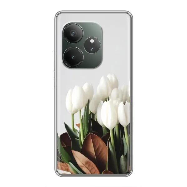 Чехол с рисунком «Букет тюльпанов» для Realme GT Neo 6 SE