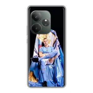Чехлы с принтом для Realme GT Neo 6 SE Футболист (футболист Холанн)