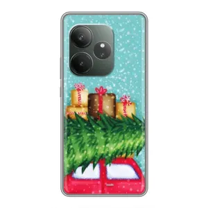 Чехол Новогодняя Елка на Realme GT Neo 6 SE (Новогодние подарки)