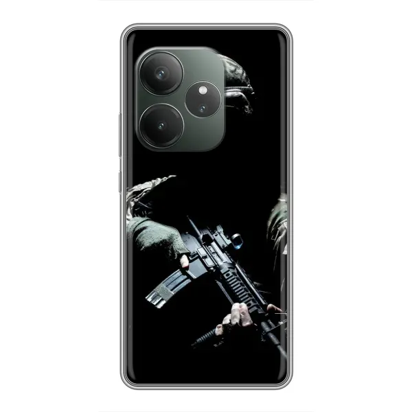 Чехол с рисунком «ЗСУ снайпер» для Realme GT Neo 6 SE Чехол с рисунком «ЗСУ снайпер» для Realme GT Neo 6 SE