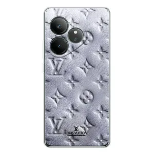 Текстурный Чехол Louis Vuitton для ДжиТи Нео 6 (Белый ЛВ)