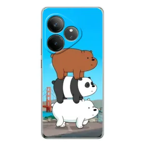 Чехлы с Пандами на Realme GT Neo 6 (Друзья)
